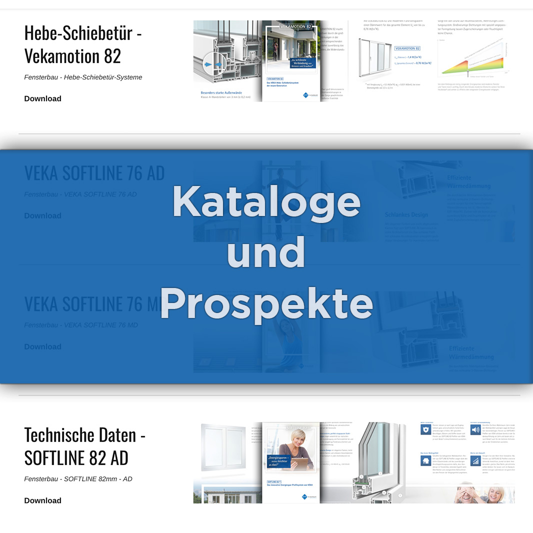 Kataloge und Prospekte